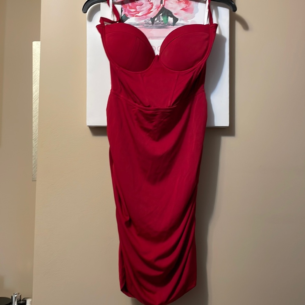 Red BodyCon Dress